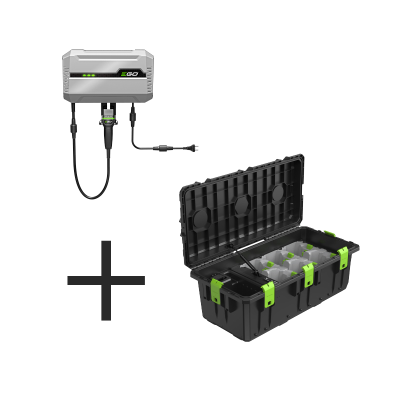 Produktabbildung: EGO - CHU6000-K0004 Multiport-Ladekoffer Kit